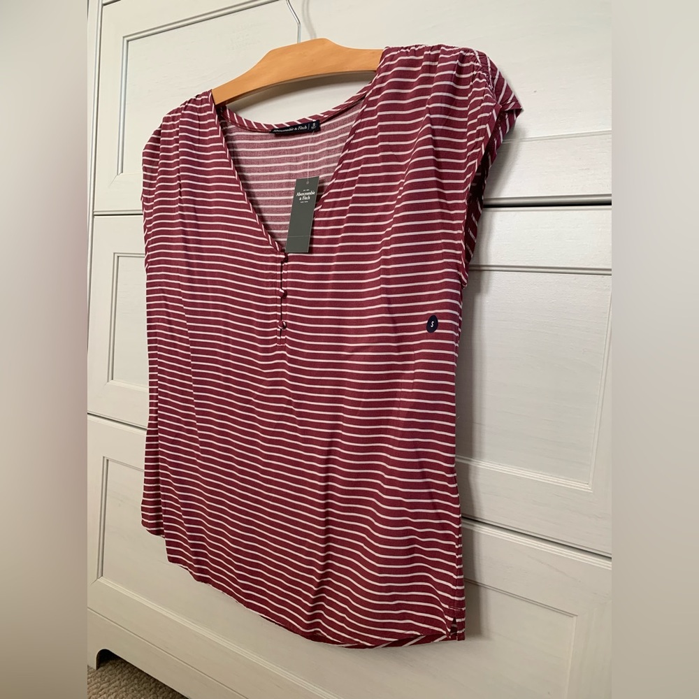 NWT Abercrombie & Fitch Striped Top